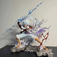 Premium Edition One Piece Figurine Five-Speed Luffy Wink Nika Luffy Grips Thunderbolt Model Figurine