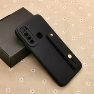 Carristo Realme 5 / Realme 5S / Realme 5i / Realme 6i Simple Back Silicone Case with I-Ring Ring Sof