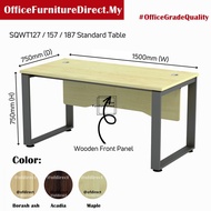 150x75cm Square Leg Manager Table SQ82 Series 5 Feet Executive Office Table SQWT157
