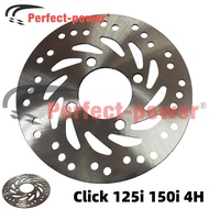 Perfect Power Disc Plate Honda Click 125i 150i 4 Hole 5 Hole Rotor Disc Brake Motorcycle Disc Pad Hi
