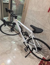 白色 JAVA 公路單車