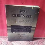 BUKU YAMAHA DSP-A1 NATURAL SOUND AV AMPLIFIER AUDIOVISUEL