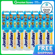 Jordan | Bộ bàn chải đánh răng Jordan Buddy Baby dành cho trẻ từ 1-4 tuổi giai đoạn 1 7 chiếc chăm s