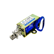 JF-0946B DC Frame Push-Pull Electromagnet 10mm Stroke 2N Suction 12V 24V - Suction Cup Magnetic Actu