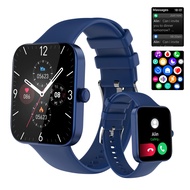 Smart Watch (Answer/Make Call), Fitness Tracker Watch for iOS and Android Phones, 1.81" IP68 Waterpr