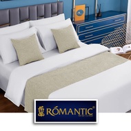 Bed Runner / Selendang kasur Custard by ROMANTIC standard Hotel