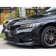 HONDA CIVIC FE FL5 BUMPER  FRONT LIPS GLOSS BLACK  (1 pcs✔️)