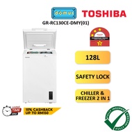 Toshiba Mini Chest Freezer 128L Peti Freezer Murah Deep Freezer Peti Sejuk Beku Media Frezer Kecil 冷