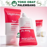 GLAD2GLOW TONE UP BRIGHT UP BRIGHTENING DAY CREAM 30ML TONE UP NIACIANAMIDE FLAWLESS SKIN LONG LASTI