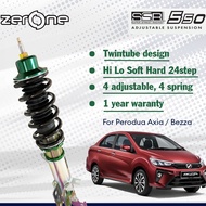 Zerone SSR550-Perodua Axia/Bezza Adjustable Suspension
