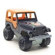 Majorette Jeep CJ-7 4x4-Cobra Black Scale 1/54 (8cm) Second Hand Model 001