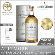 Aultmore 18 Year Old Single Malt Scotch Whisky - 700ml / 70cl 46% ABV - Spirit Distilled in Copper P