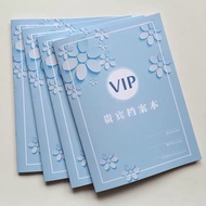 Beauty Salon Customer File One Book per Customer Customer Data Record Book Membership Care Consumpti