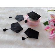 Graduation Doll Hat Mini Graduation Hat/ Pentagonal Graduation Hat/