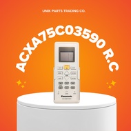 PANASONIC NON-INVERTER AIR-CONDITIONER REMOTE CONTROL (ACXA75C03590)