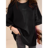 2R018 [AIYOU] M-5XL T Shirt Baju Perempuan Style Tshirt Woman Crop Top Seluar Wanita Korean Style Pl
