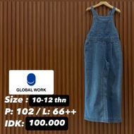 Global work children's jeans jumpsuit size 10-12 years || Eid clothes
