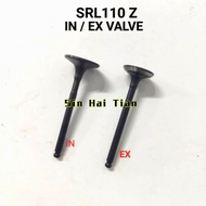 YAMAHA SRL110 SRL110Z SRL110ZR SRLZ SRLZR Intake Valve Exhaust Valve OEM