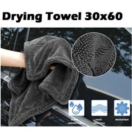 Drying TOWEL MICROFIBER 30x60 1200gsm 1200 gsm large jumbo edgeless water magnet wipe