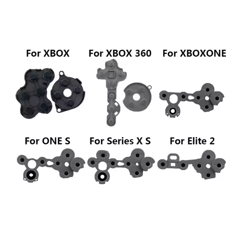 1-10pcs For XBOX360& XBOX &XBOX ONE &ONE S & Series &Elite 2 Contact Key Button Conductive Rubber Bu