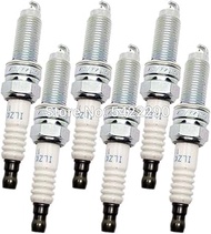 Automotive spark plugs 6pcs 12290-R70-A01 Laser Iridium Spark Plug ILZKR7B11 7751 Compatible with Co
