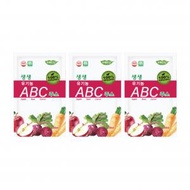 韓國 - ABC 健康果汁 (100ml x 3包) 蘋果、紅菜頭、紅蘿蔔