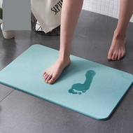 พรมหินเช็ดเท้า พรมเช็ดเท้าแร่หิน 60x39 CM แห้งไว ไร้กลิ