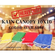10x10 Canvas Only Market Canopy / Kanvas Kanopi / Kain Kanopi Khemah Pasar - [multiple options]