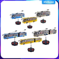 [Etekaxa] Remote Control School Bus Remote Control Bus 1/32 Model Toys Gifts All Direction RC Cars 2