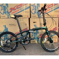 XDS K3.2 Folding Bike 20" 10speed Superlight X6 Aluminum frame only 10.8kg