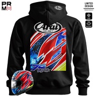 PRM8 - Men's Premium Hoodie Wanita CVC Fleece Material Thick Jacket Motorcycle Sweater Unisex Street