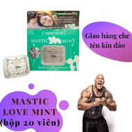 Combo 2 hộp Kẹo phòng the DENTISTE MASTIC LOVE MINT Thái Lan cao cấp hương bạc hà tăng khoái cảm cho