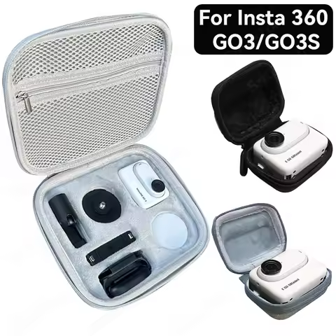 For Insta 360 GO 3S/GO 3 Carrying Case Portable Travel Waterproof Storage Bag Case For Insta360 GO 3