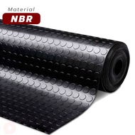 ยางปูพื้นเเบบม้วนทางเดินยาว ลายเหรียญกลม NBR