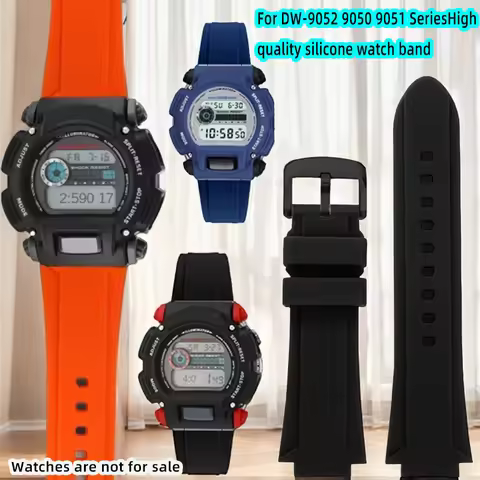 16mm Silicone strap For CasiOak ga2100 GA-2100 2110 GM2100 DW-9000 9002 9050 9051 9052 6900 sports w
