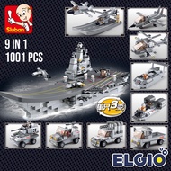 Sluban Warship Aircraft Carrier 9 in 1 (1 SET) M38 B0537