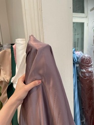 Bahan Kain Satin Velvet Premium Warna Lilac
