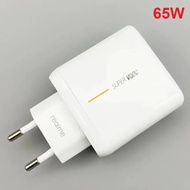 65w Charger For Realme Gt 2 Neo 2t 8 9i X3 X7 X50 Q2 Pro Charger 65w Super Vooc/dart Fast Charge Wall Adapter