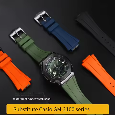 Quick Release Rubber Watchband For Casio G-SHOCK GA-2100 GA-2110 GM-5600 GA2100 GM2110 Series Sports