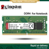 Kingston DDR4 RAM 8GB 4GB 16GB 2133Mhz 2400Mhz 2666MHz 3200Mhz 1.2V PC4-2666V 260PIN Notebook Memory