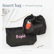 Drawstring bag - insert bag - insert bag - cloth drawstring bag