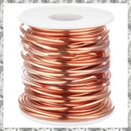 [I O J E] Soft Copper Wire for Electroculture Plants Bare Pure Copper Wire,1 Pound Spool,24 Gauge,0.