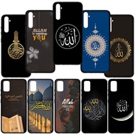 Samsung Galaxy A12 A20 A30 A20S A30S A50S A50 Cover Soft Casing EB81 Allah Islam islamic Silicone Phone Case A