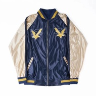 Trendy Men's Jacket Sukajan Murayama Jacket Navy Gold/