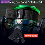 LOVETOUCH 2PCS Fishing Reel Spool Protector Bands Prevent Line Damage Loosening Tangles Quick Releas