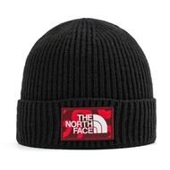 THE NORTH FACE LOGO BOX CUFFED BEANIE Year Of THE Snake Limited Fur Hat-NF0A3FJX Black/White