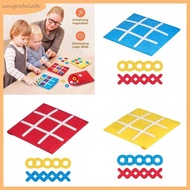 CONG 3x3Grid Chess Game Board Toy Kids Logical Training Early Learning Activity Toy