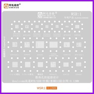 ▪ AMAOE WSR1 WTR1 BGA Stencil For SDR660/735/8150/686/865/845 SDX55M WTR2965/1625/2605/1605/3925/39