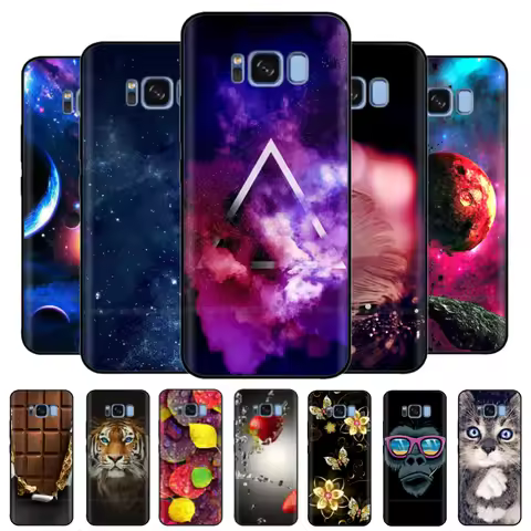 Case for Samsung Galaxy S8 Soft Silicon Tpu S8 PLUS Case Cover for Samsung S8 S8 Plus S 8 Phone Shel