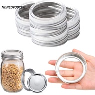 NONEDYODYE9I 10pc/10set Mason Jar Lid Split-type Tinplate Wide Mouth Kitchen & Dining Storage Bands